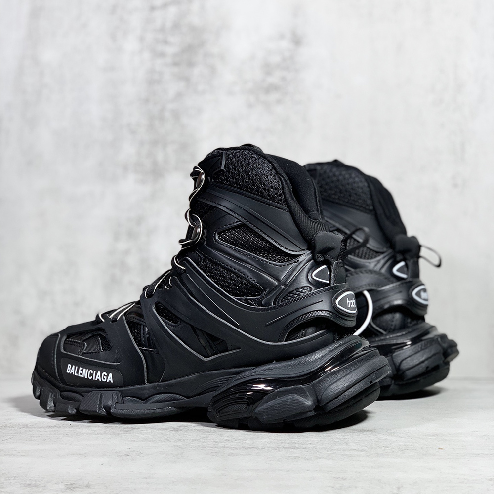 Balenciaga Men's Track Hike Sneaker In Black - DopestKickz