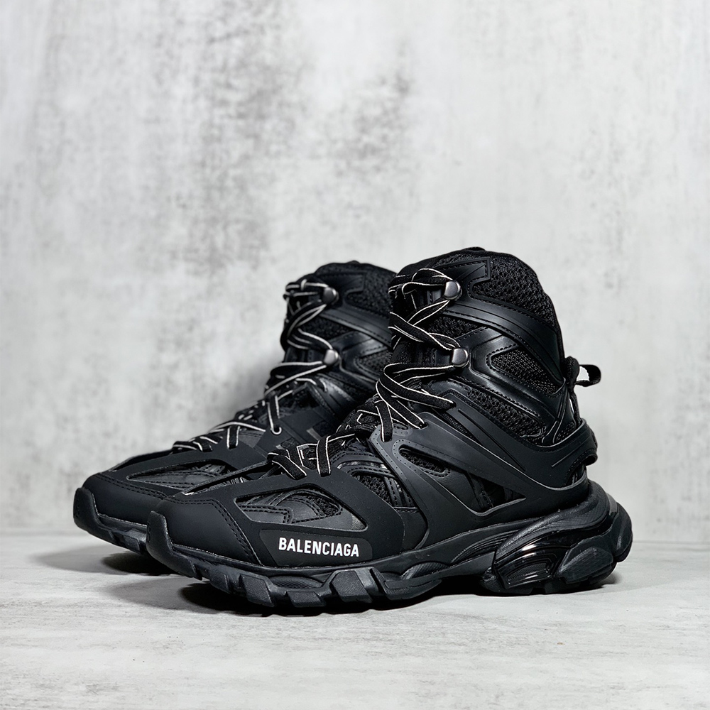 Balenciaga Men's Track Hike Sneaker In Black - DopestKickz