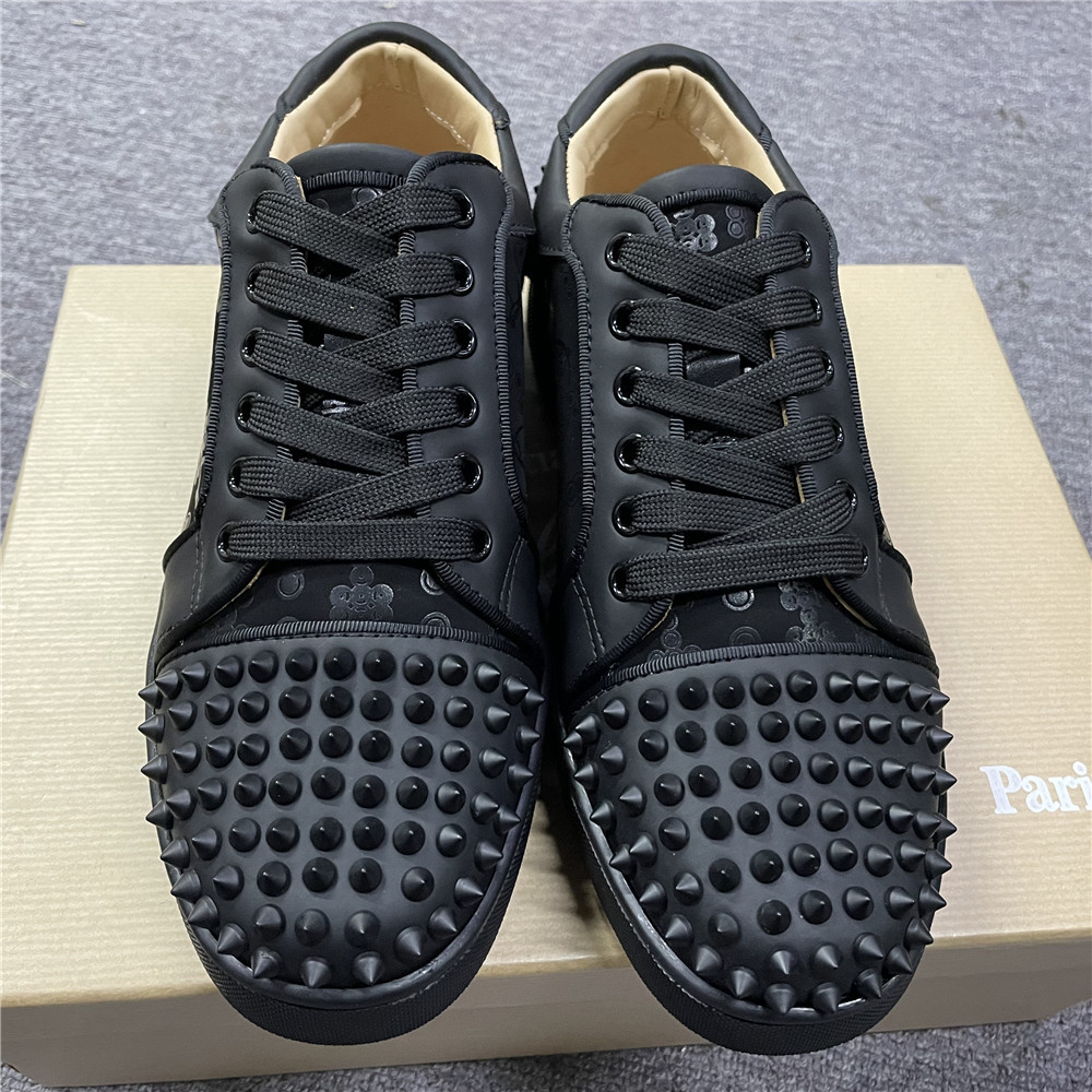 Christian Louboutin Louis Junior Spikes Orlato Sneakers - DopestKickz