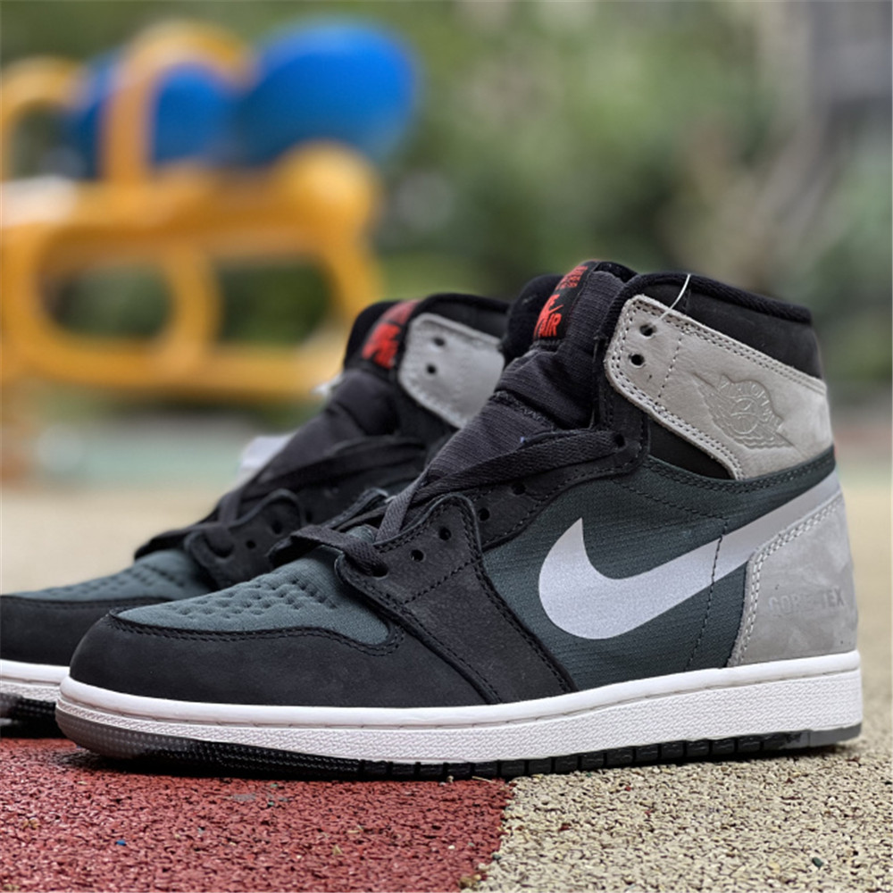 Jordan AJ1 GT Element Sneaker In Black&Grey Gore-Tex DB2889-001 - DopestKickz