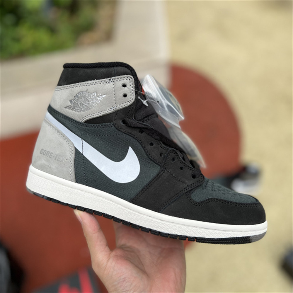 Jordan AJ1 GT Element Sneaker In Black&Grey Gore-Tex DB2889-001 - DopestKickz