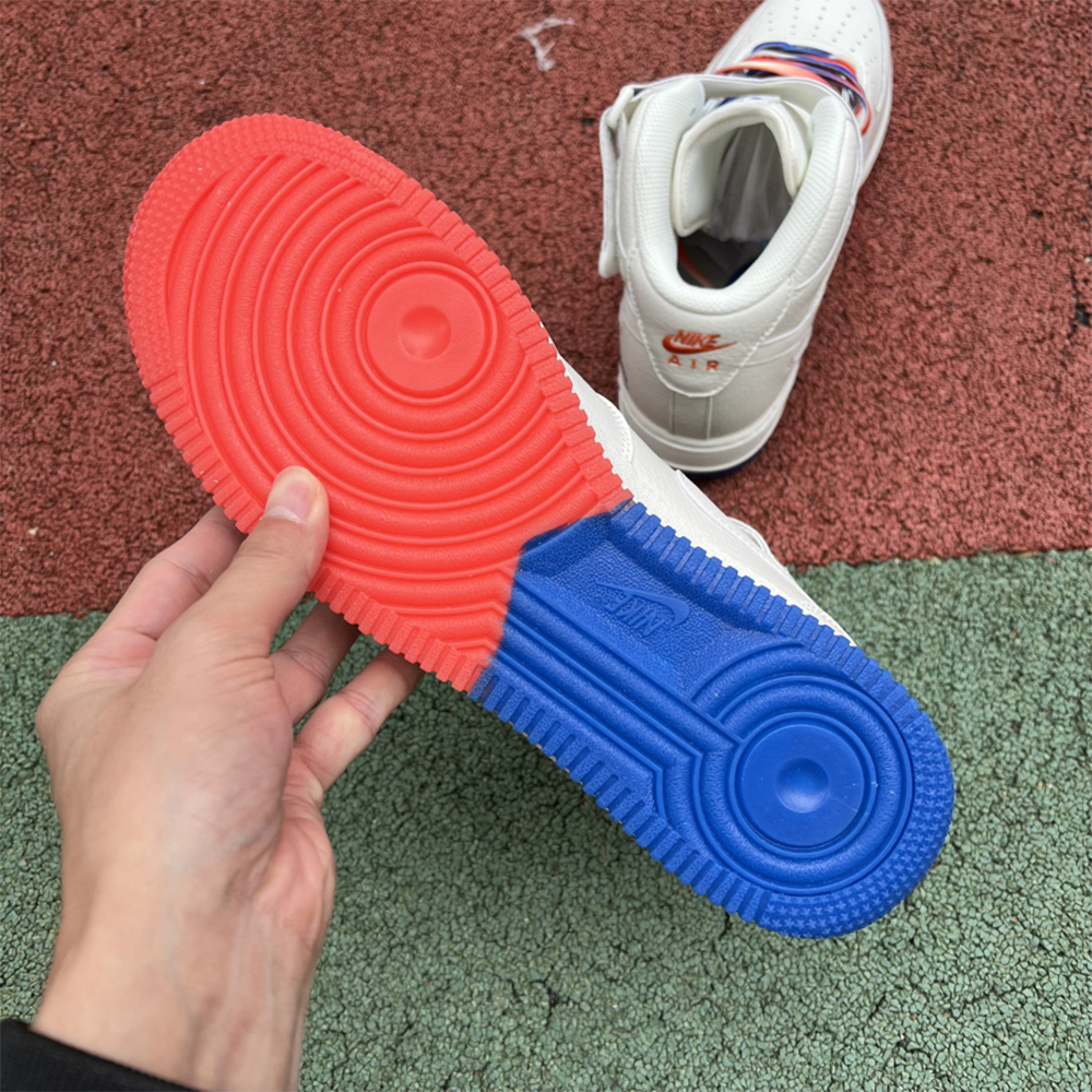 Nike Air Force 1 Mid NYC Rainbow Sneaker - DopestKickz