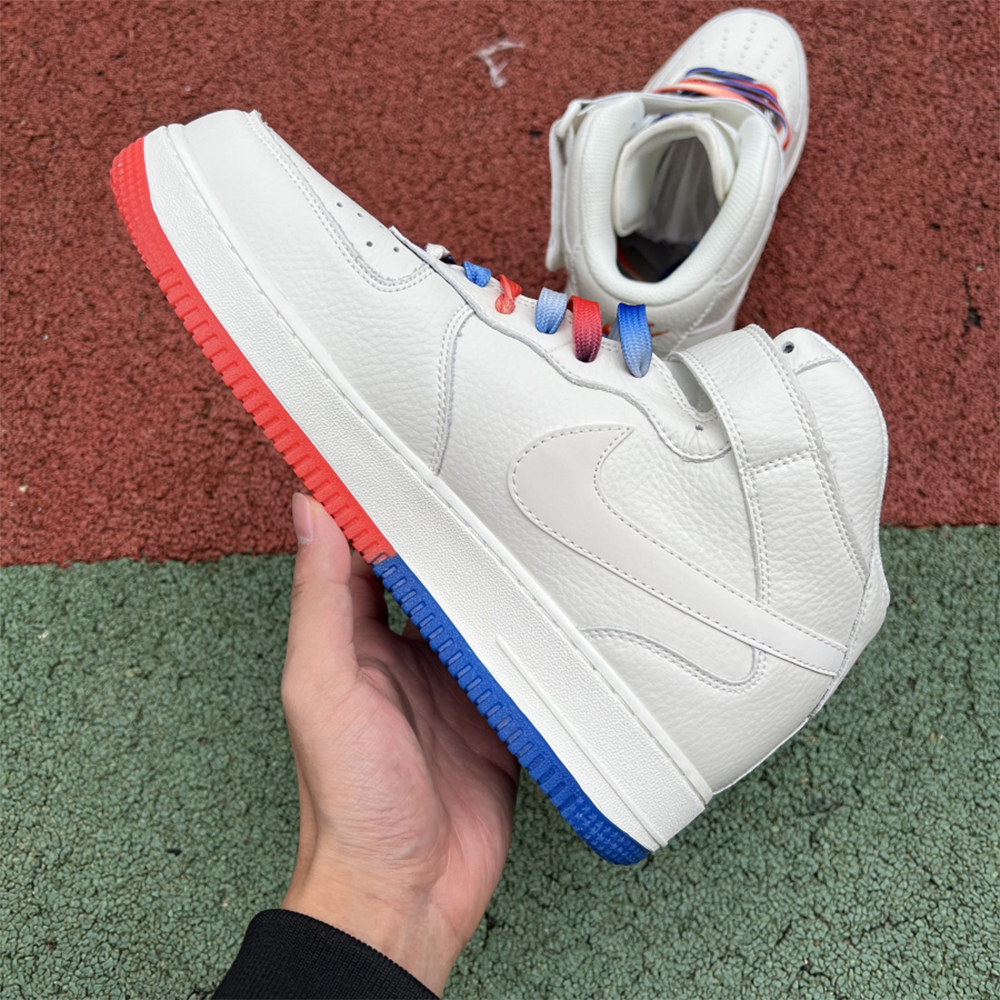 Nike Air Force 1 Mid NYC Rainbow Sneaker - DopestKickz