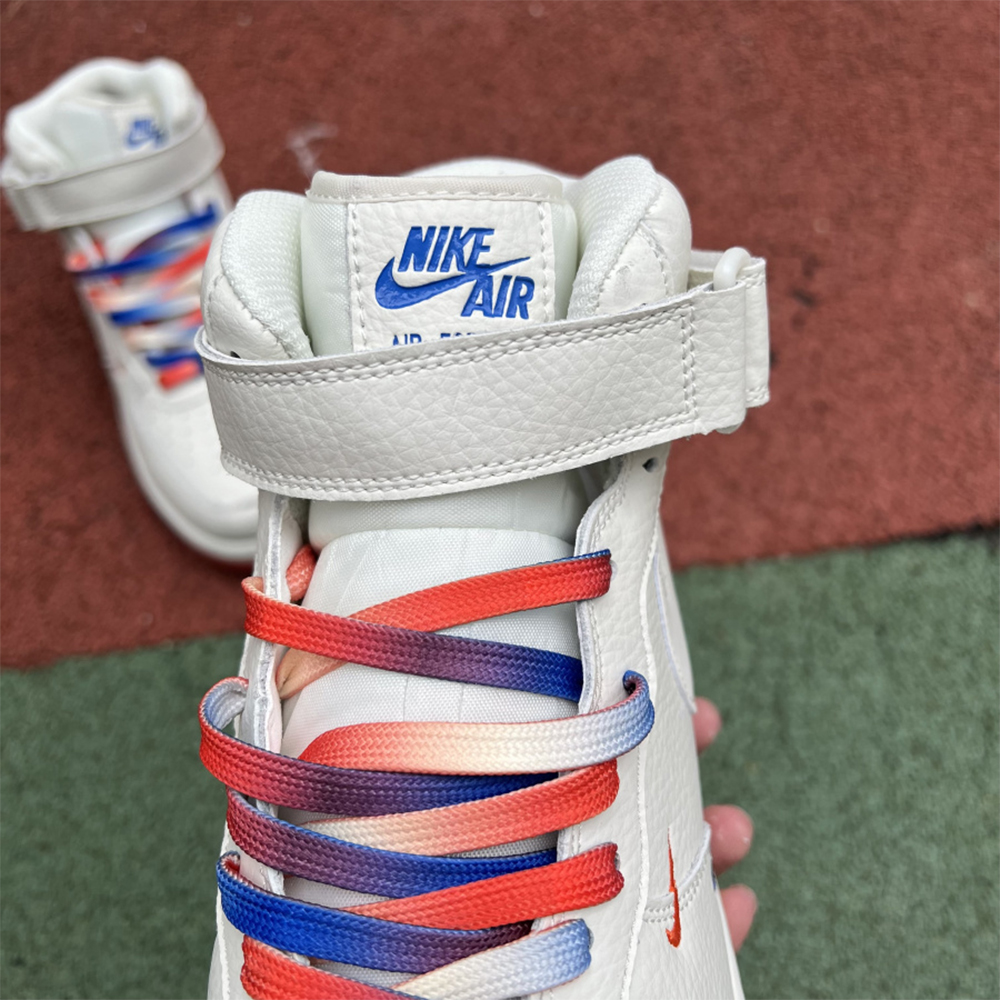 Nike Air Force 1 Mid NYC Rainbow Sneaker - DopestKickz