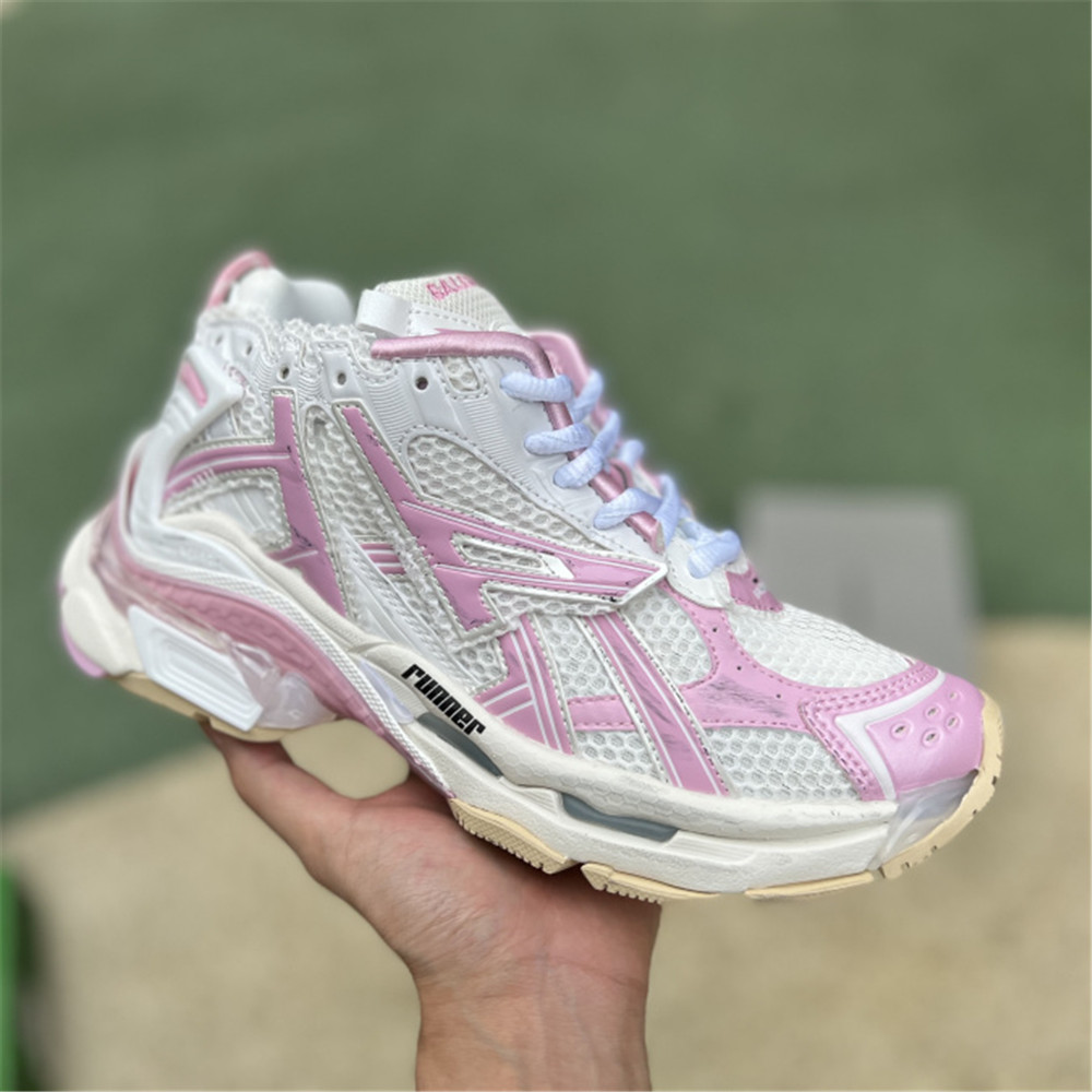 Balenciaga Track Sneaker In Cherry Pink  - DopestKickz