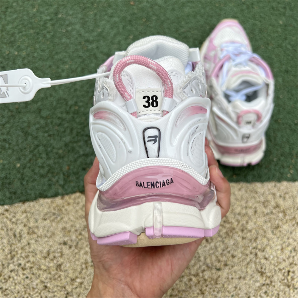 Balenciaga Track Sneaker In Cherry Pink  - DopestKickz