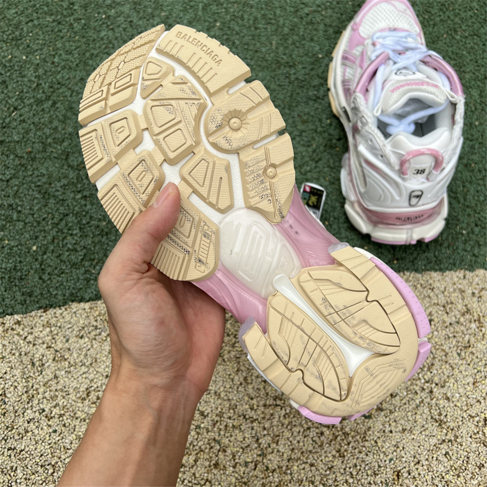 Balenciaga Track Sneaker In Cherry Pink  - DopestKickz