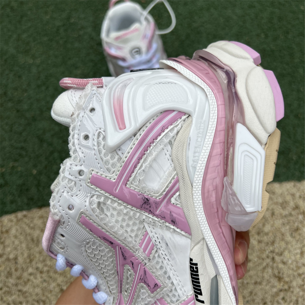 Balenciaga Track Sneaker In Cherry Pink  - DopestKickz