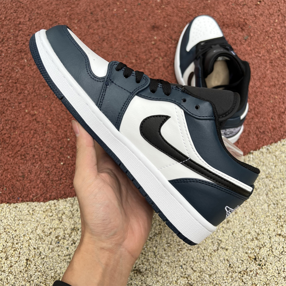 Jordan AJ1 Low “Dark Teal” Sneakers - DopestKickz