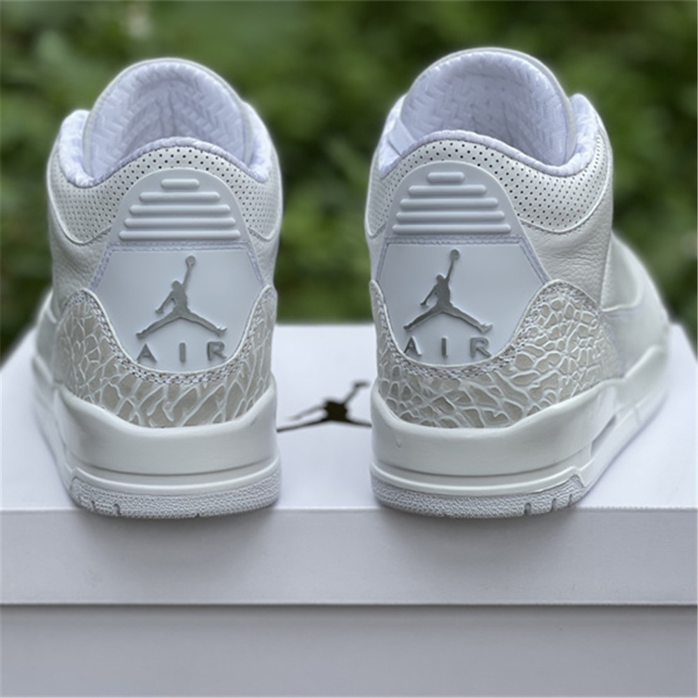 Jordan AJ3 “Triple White” Sneaker 136064-111 - DopestKickz