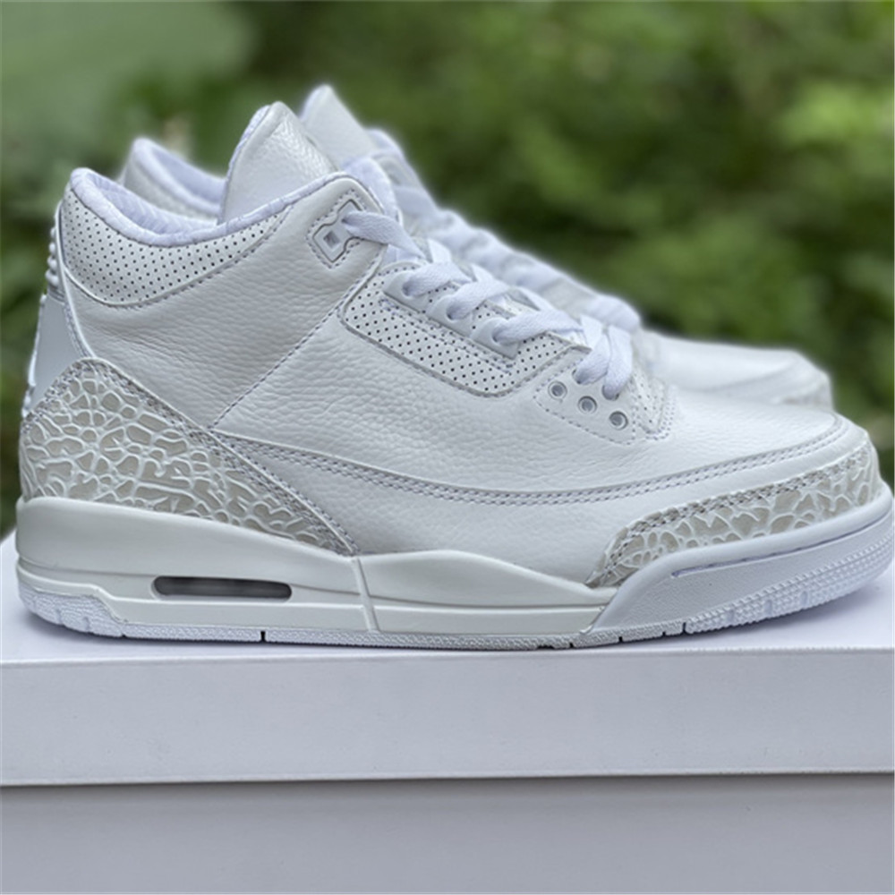 Jordan AJ3 “Triple White” Sneaker 136064-111 - DopestKickz