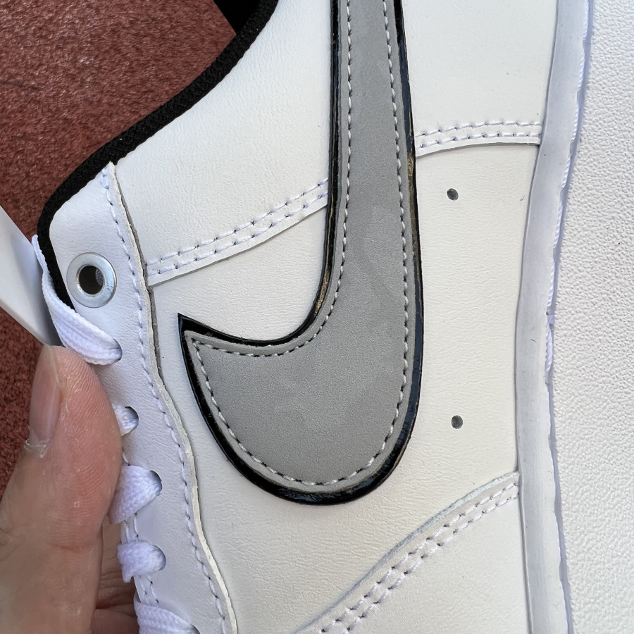 Nike Low Sneaker Air Force 1 '07 LV8 White Grey - DopestKickz