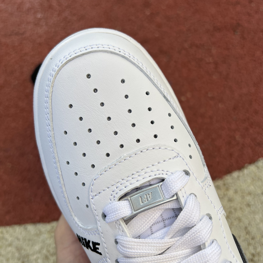 Nike Low Sneaker Air Force 1 '07 LV8 White Grey - DopestKickz