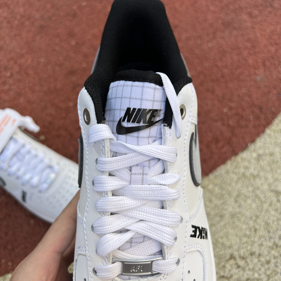 Nike Low Sneaker Air Force 1 '07 LV8 White Grey - DopestKickz