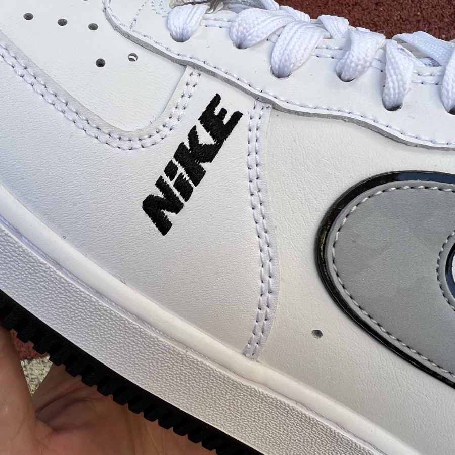 Nike Low Sneaker Air Force 1 '07 LV8 White Grey - DopestKickz