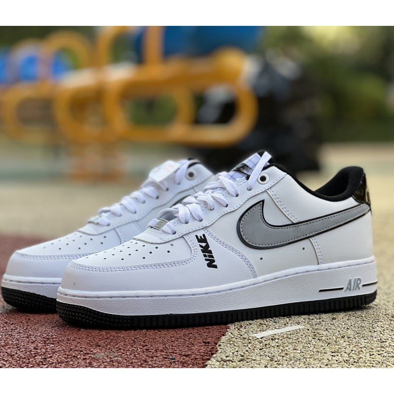 Nike Low Sneaker Air Force 1 '07 LV8 White Grey - DopestKickz