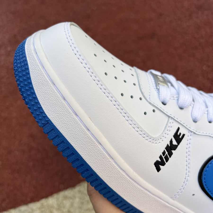 Nike Low Sneaker Air Force 1 '07 LV8 White Blue  - DopestKickz