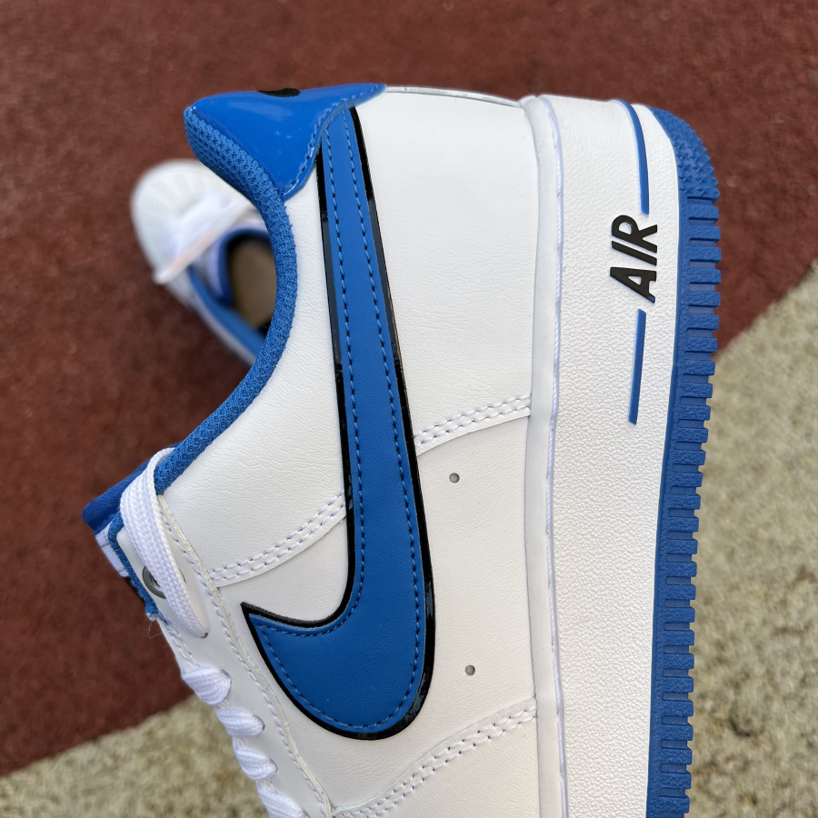 Nike Low Sneaker Air Force 1 '07 LV8 White Blue  - DopestKickz