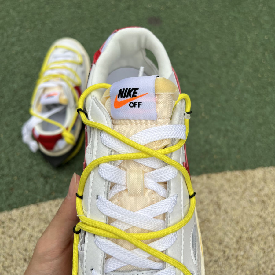 Off-White X Nike Blazer Low DH7863-100 - DopestKickz