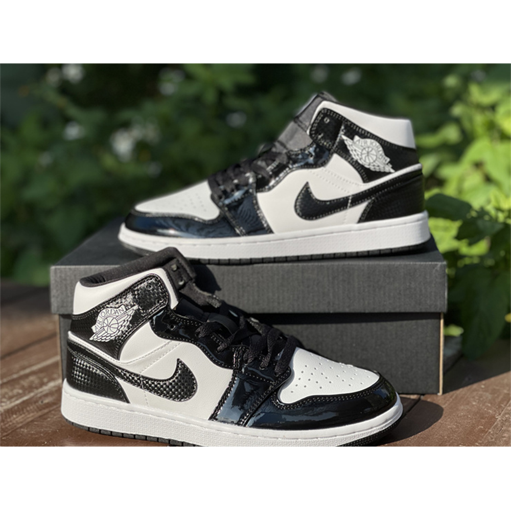 Jordan AJ 1 Mid Oreo Sneakers - DopestKickz