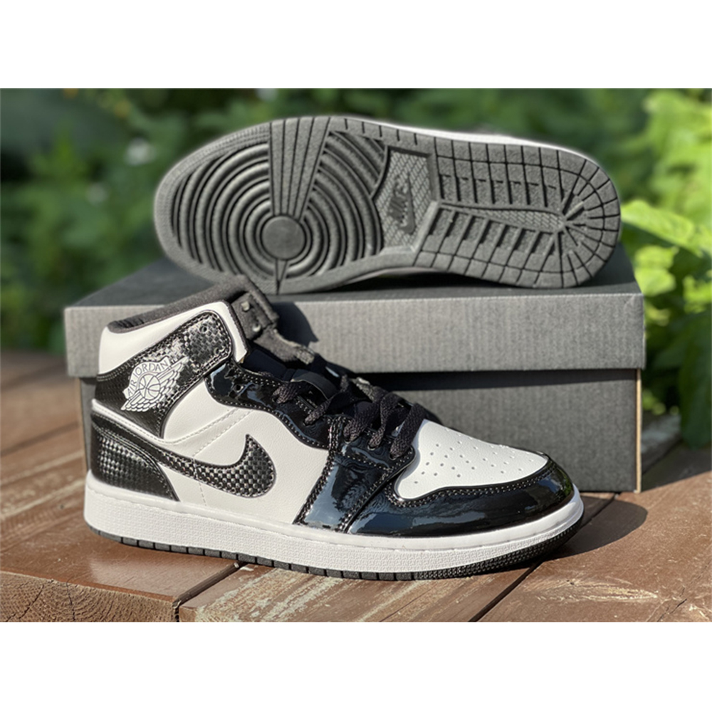 Jordan AJ 1 Mid Oreo Sneakers - DopestKickz