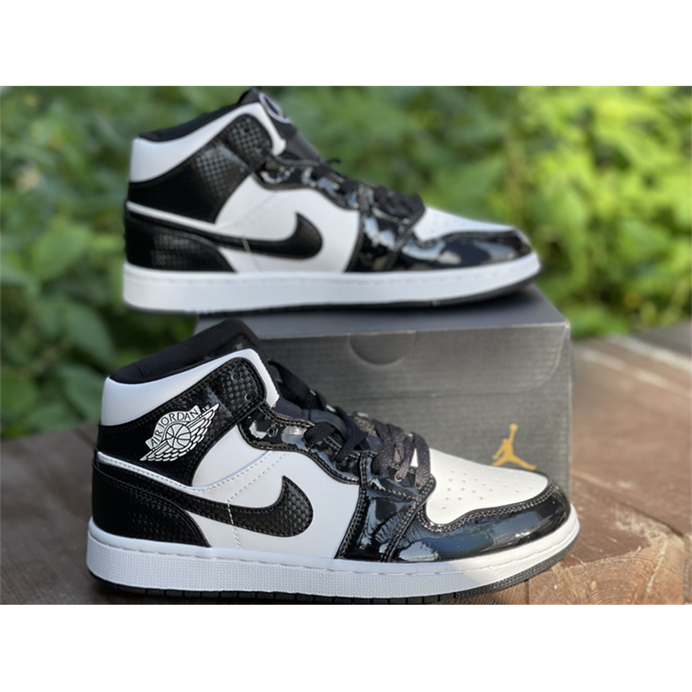 Jordan AJ 1 Mid Oreo Sneakers - DopestKickz