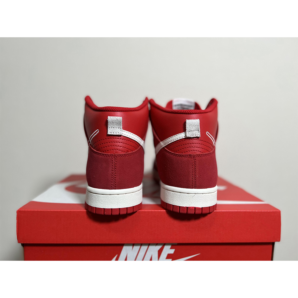 Nike Dunk High First Use Red Sneaker - DopestKickz