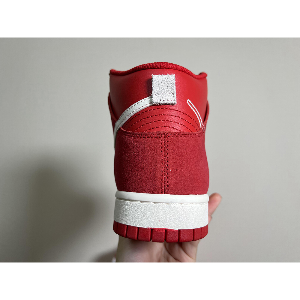 Nike Dunk High First Use Red Sneaker - DopestKickz
