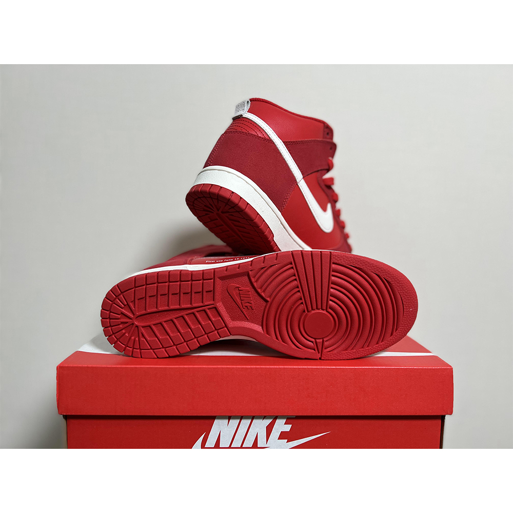 Nike Dunk High First Use Red Sneaker - DopestKickz