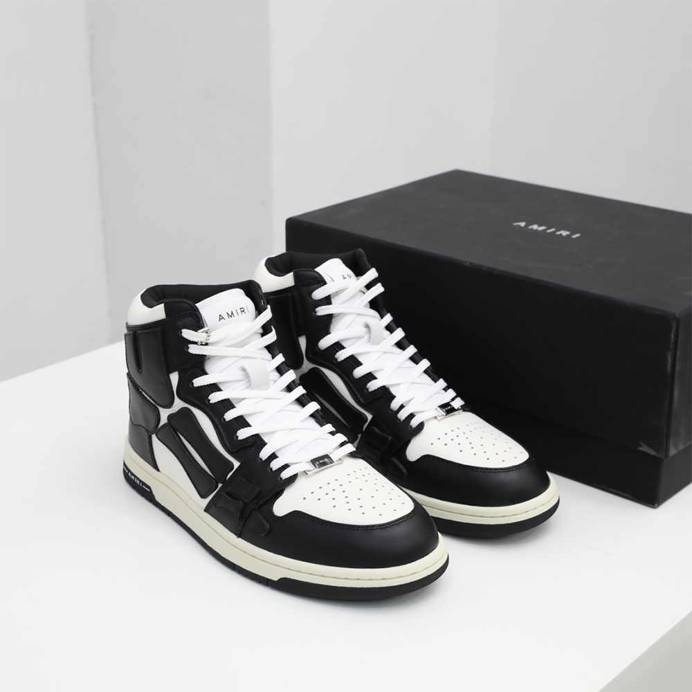 Amiri Skel-Top Hi Sneaker Black - DopestKickz