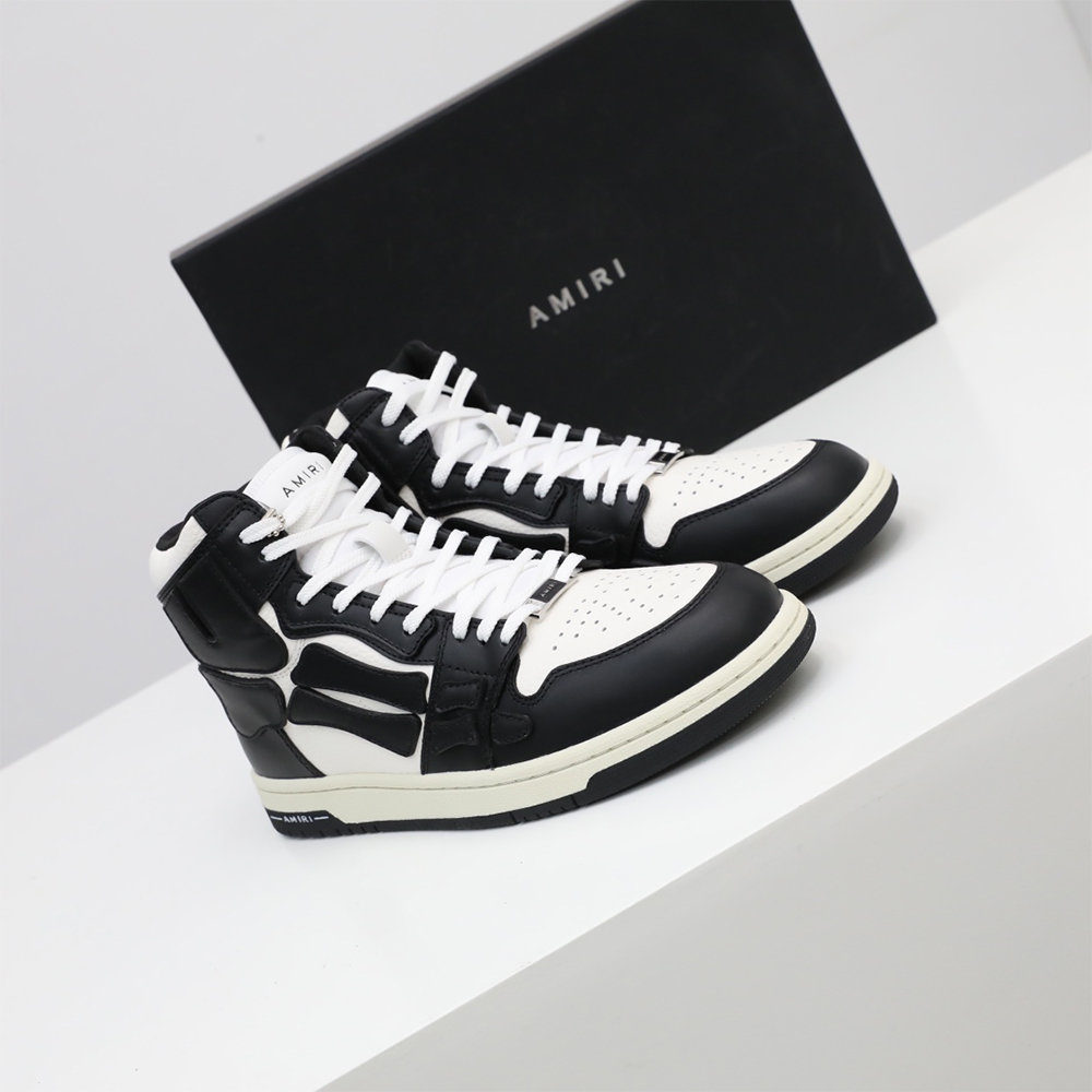 Amiri Skel-Top Hi Sneaker Black - DopestKickz