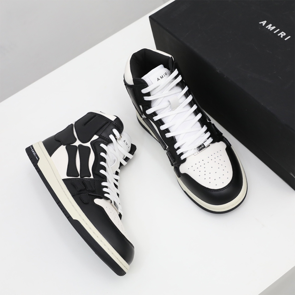 Amiri Skel-Top Hi Sneaker Black - DopestKickz