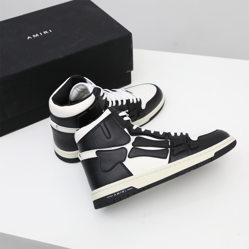Amiri Skel-Top Hi Sneaker Black - DopestKickz