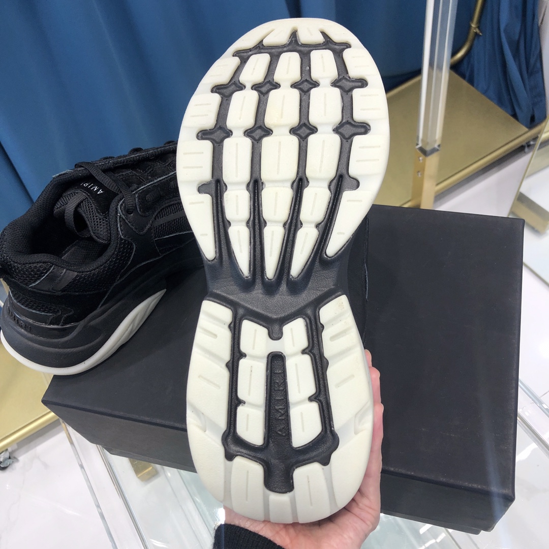 Amiri Bone Runner All Black - DopestKickz