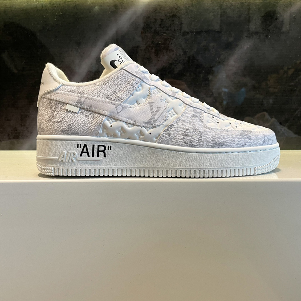 Louis Vuitton X Nike Air Force 1 Sneaker In Beige - DopestKickz