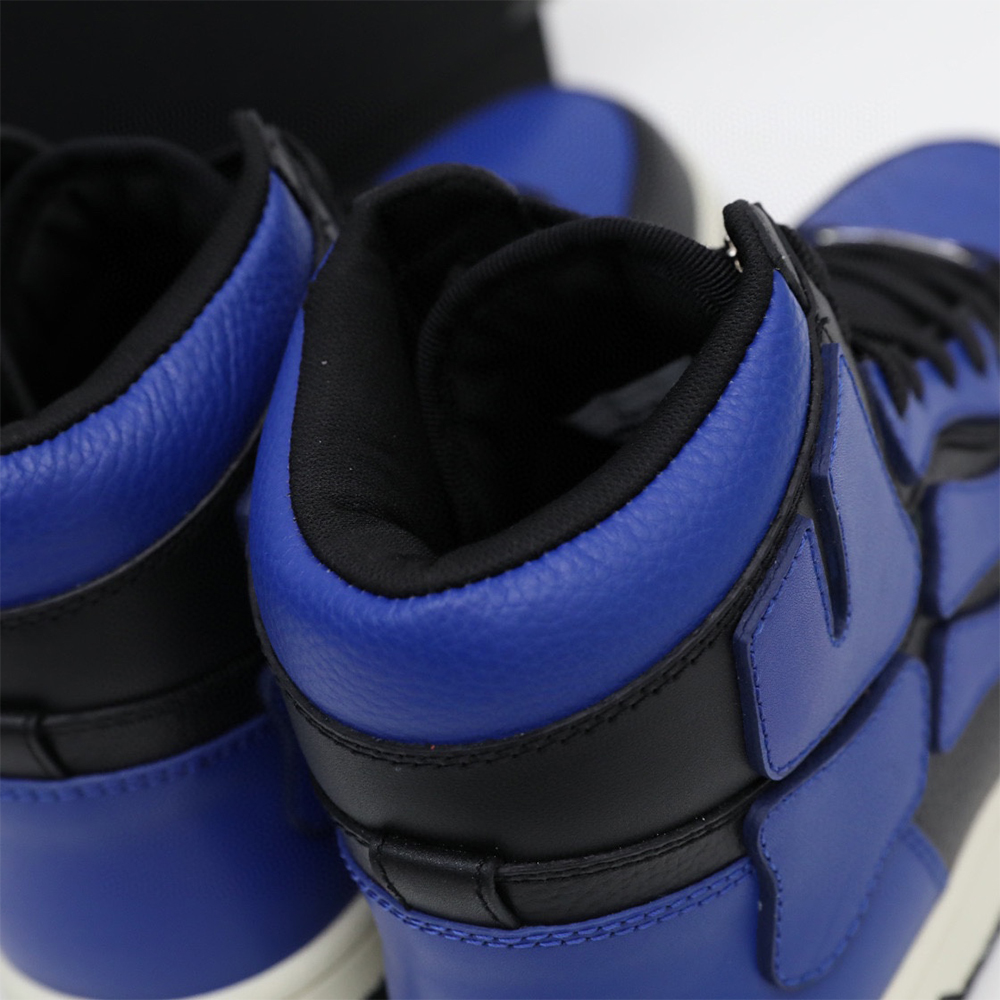 Amiri Skel-Top Hi Sneaker Black/Blue - DopestKickz