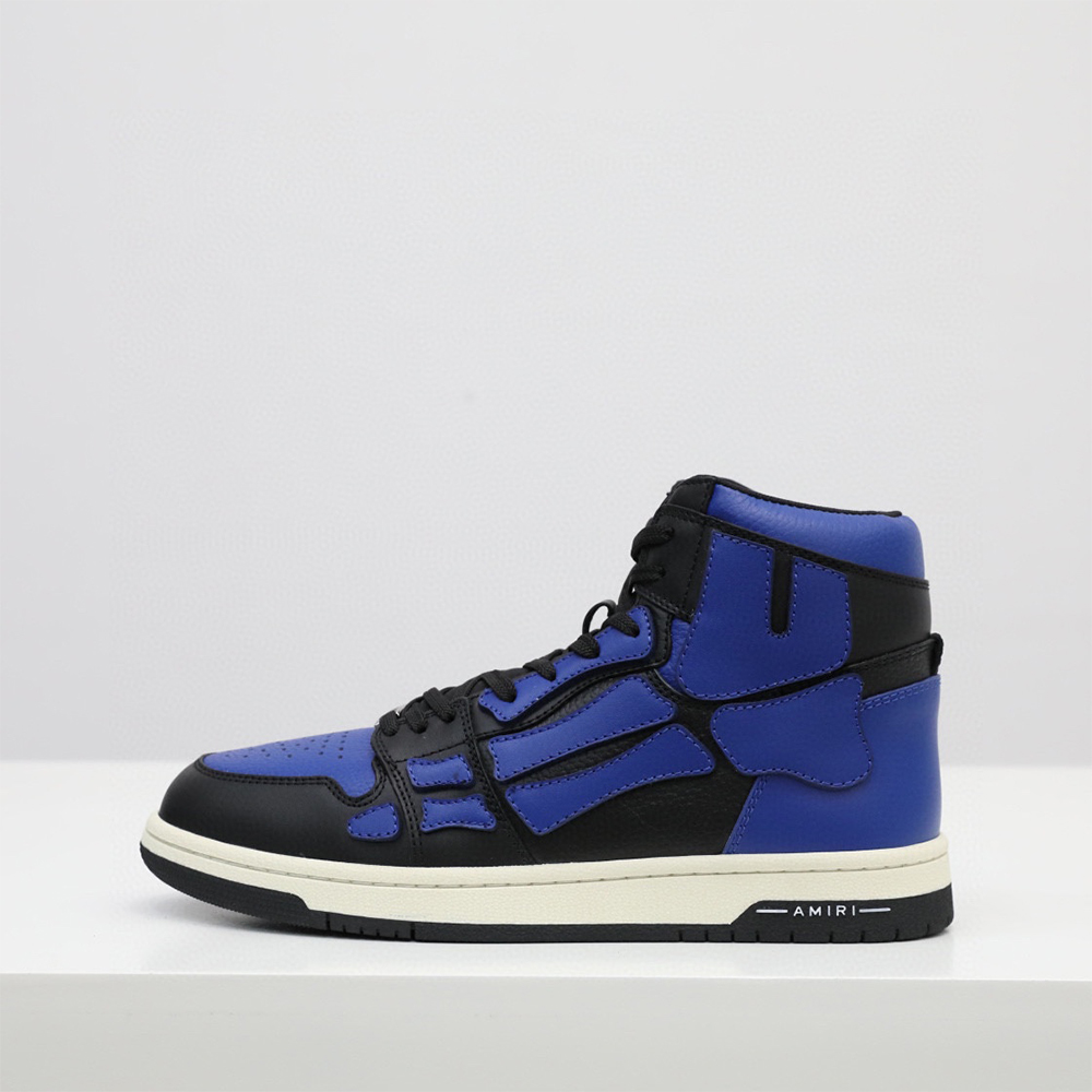 Amiri Skel-Top Hi Sneaker Black/Blue - DopestKickz