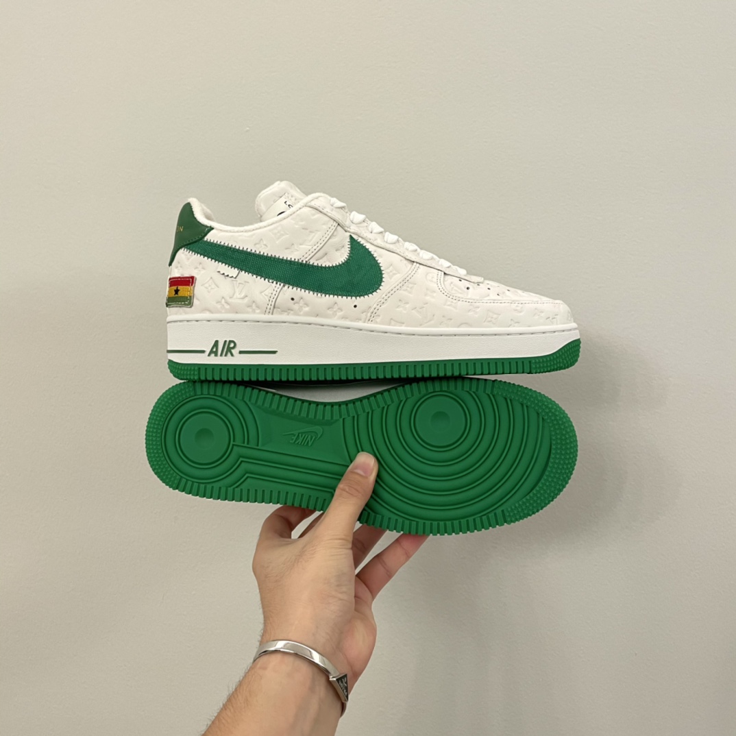 Louis Vuitton X Nike Air Force 1 Sneaker In White - DopestKickz