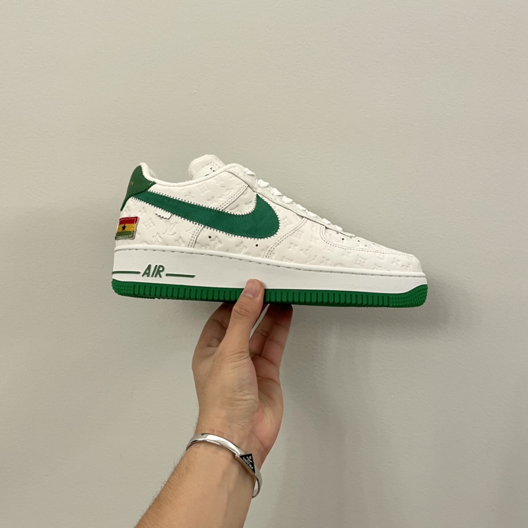 Louis Vuitton X Nike Air Force 1 Sneaker In White - DopestKickz