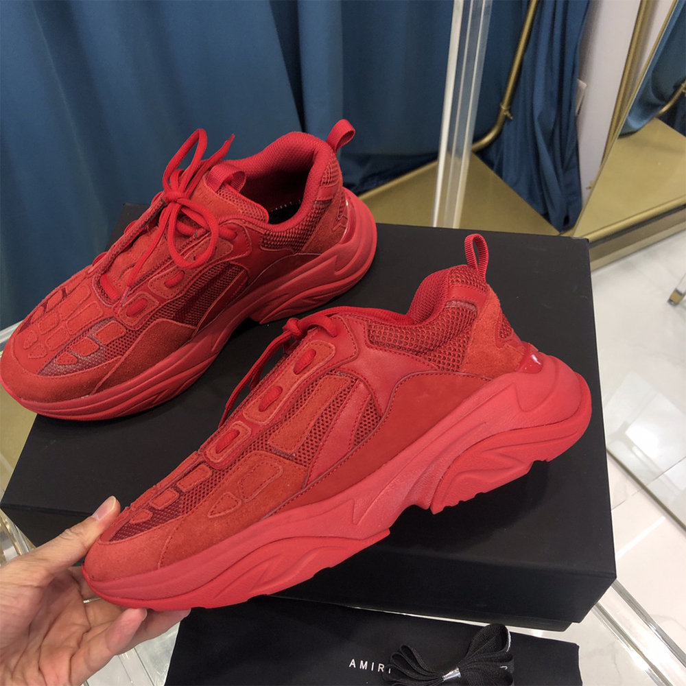 Amiri Bone Runner All Red - DopestKickz