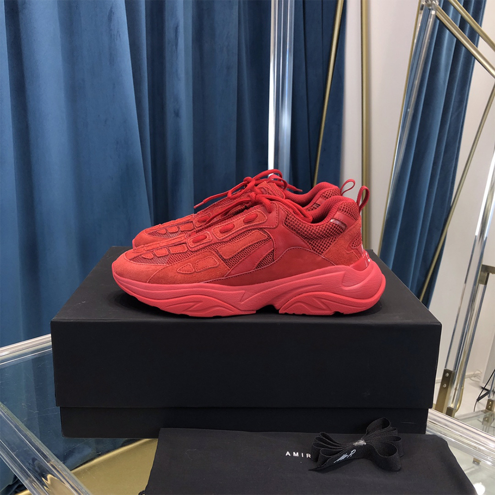 Amiri Bone Runner All Red - DopestKickz