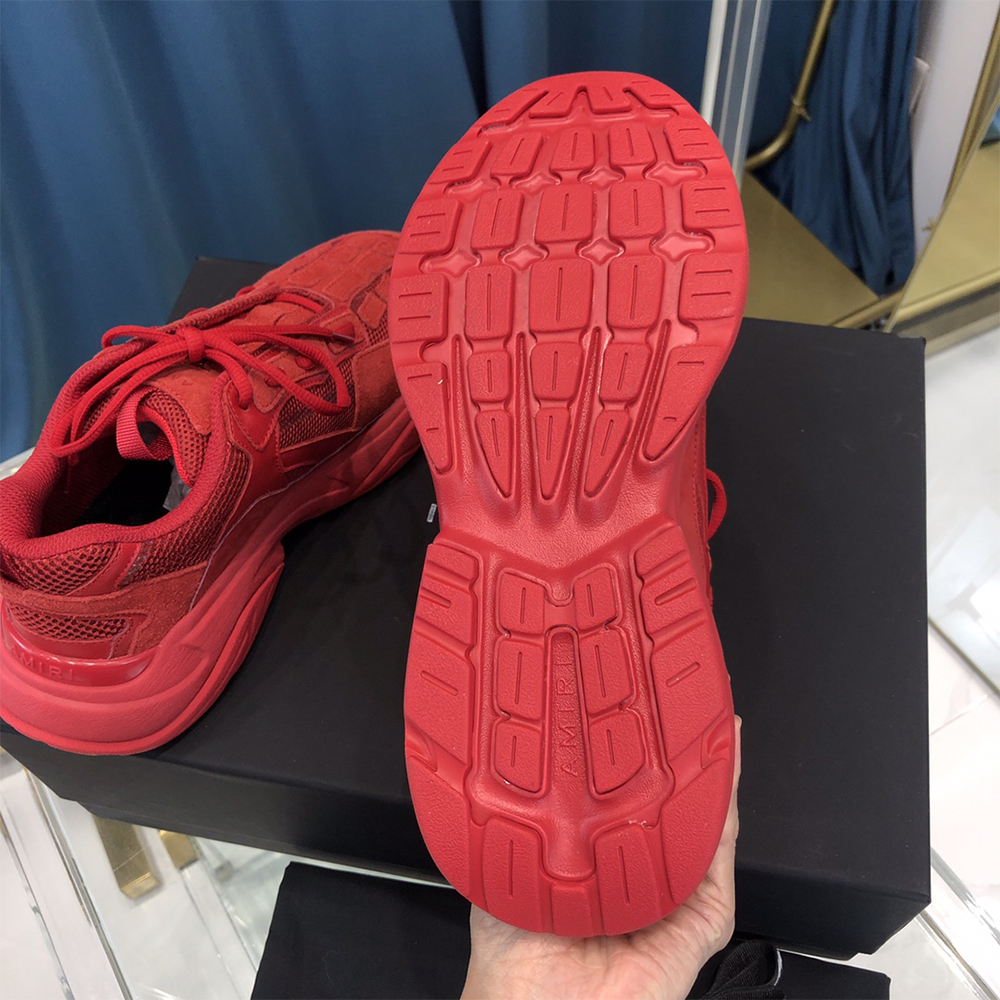 Amiri Bone Runner All Red - DopestKickz