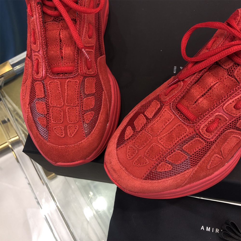 Amiri Bone Runner All Red - DopestKickz