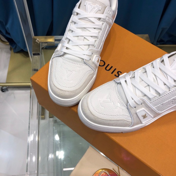 Louis Vuitton Trainer Sneaker - DopestKickz