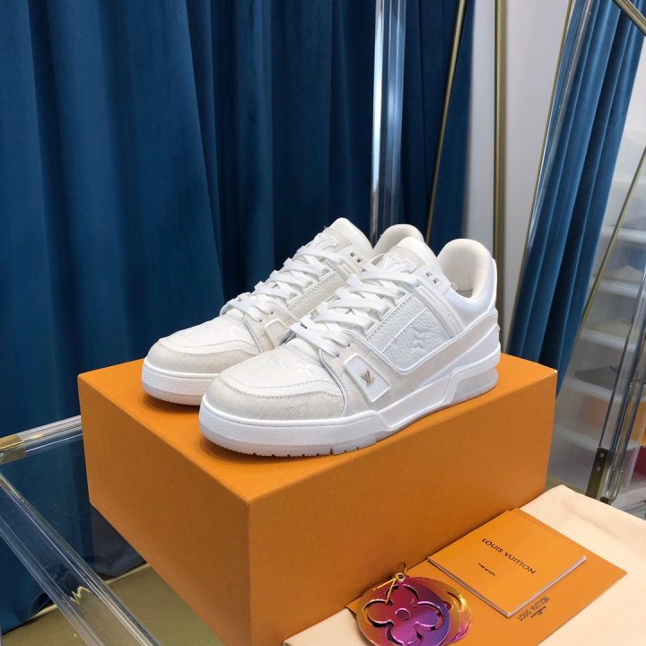 Louis Vuitton Trainer Sneaker - DopestKickz