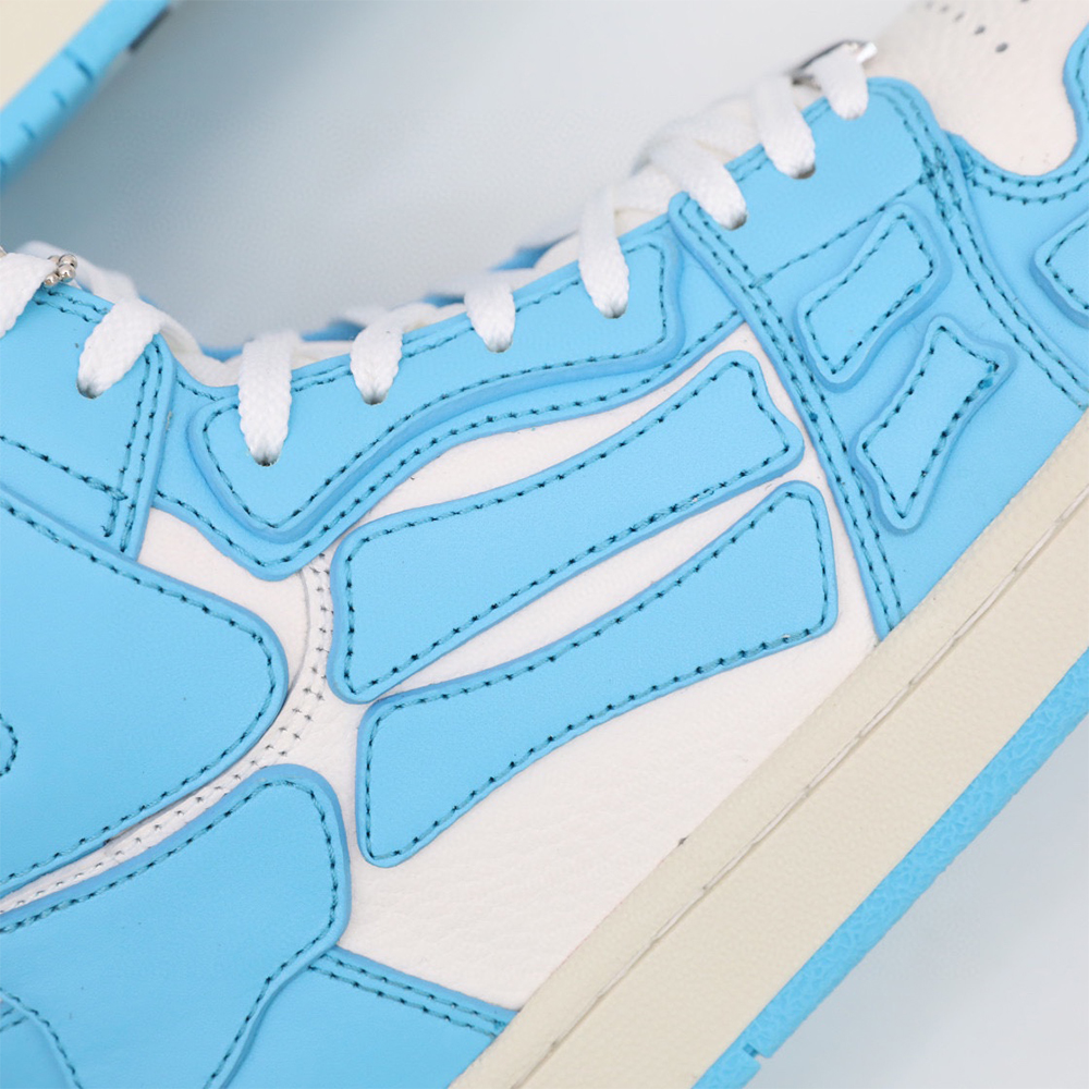Amiri Skel-Top Hi Sneaker Blue/White - DopestKickz
