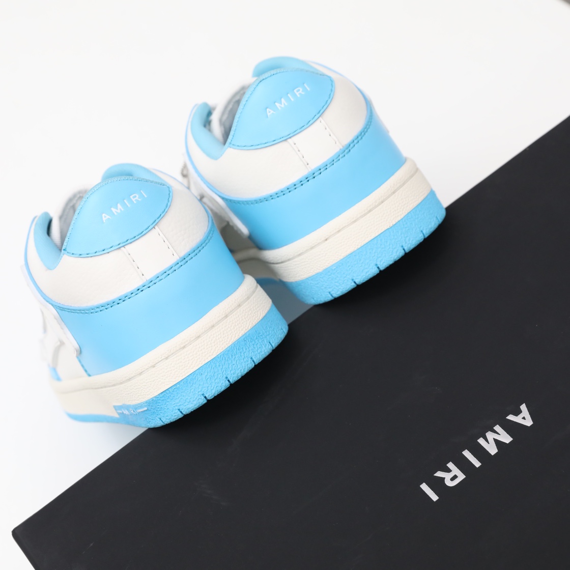 Amiri Skel-Top Low Sneaker Blue/White - DopestKickz