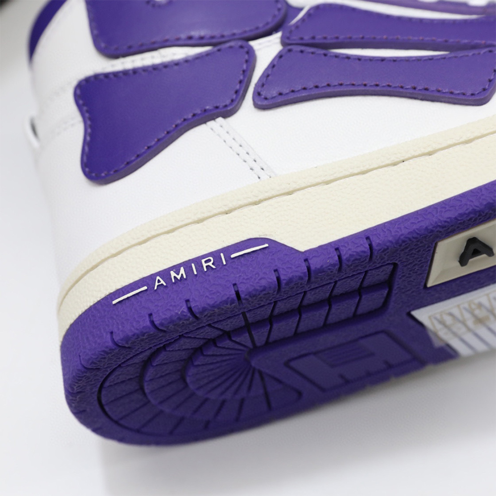 Amiri Skel-Top Hi Sneaker Purple/White - DopestKickz