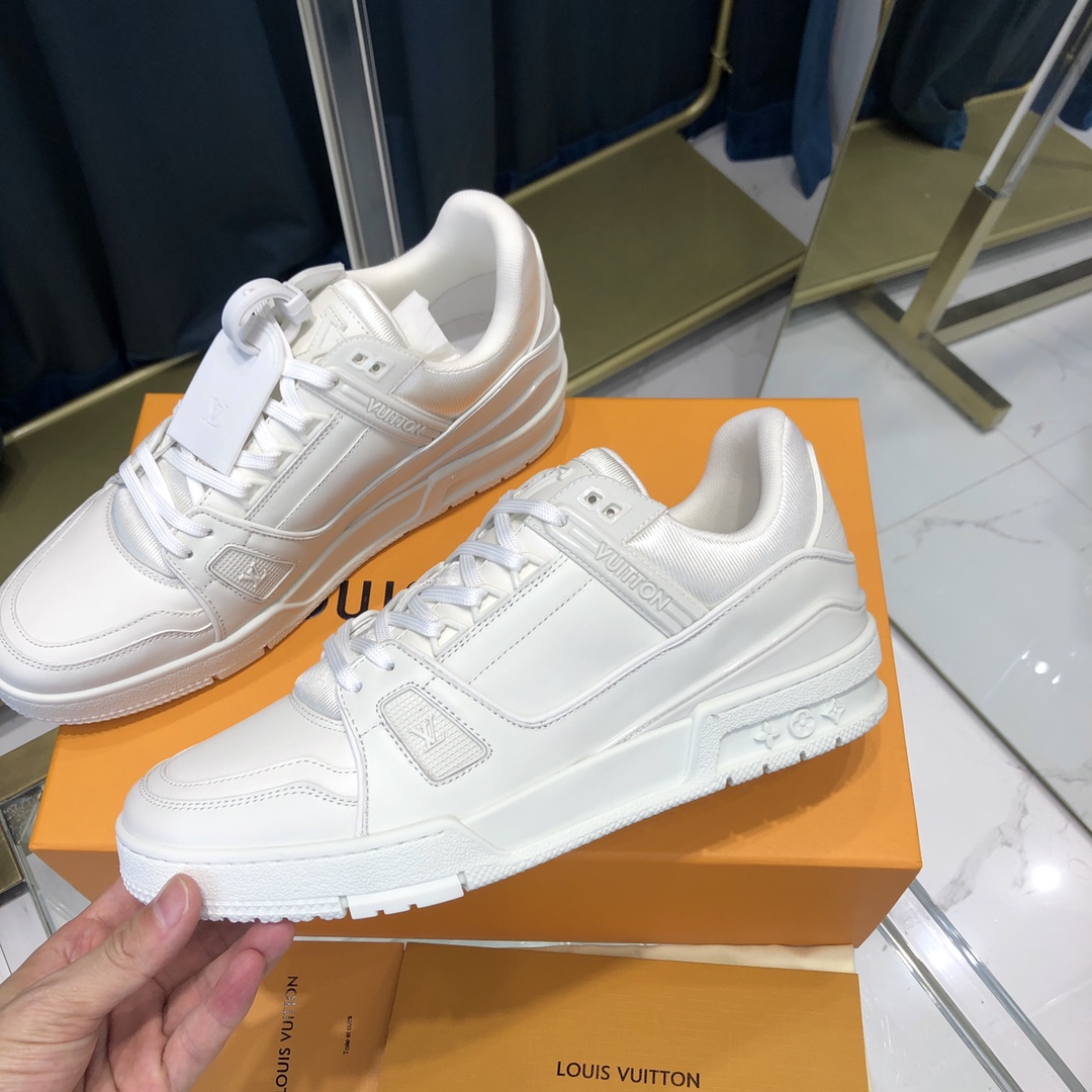 Louis Vuitton Trainer Sneaker(Upon UK Size) - DopestKickz