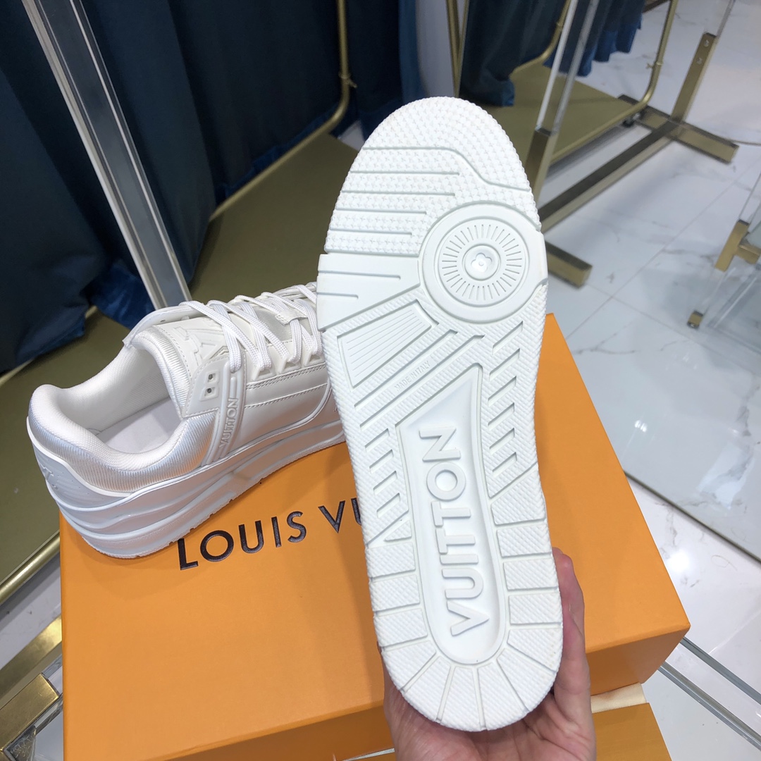 Louis Vuitton Trainer Sneaker(Upon UK Size) - DopestKickz